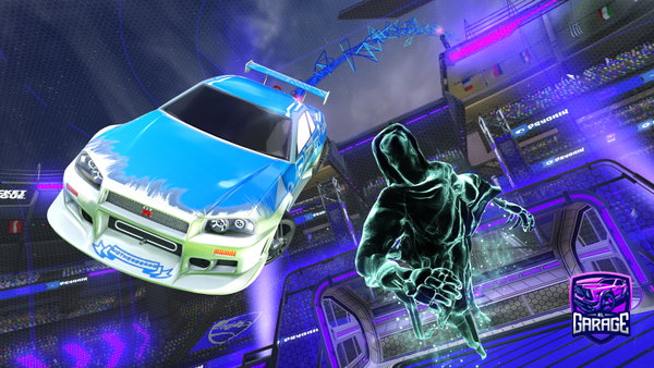 A Rocket League car design from MrStealYoKill