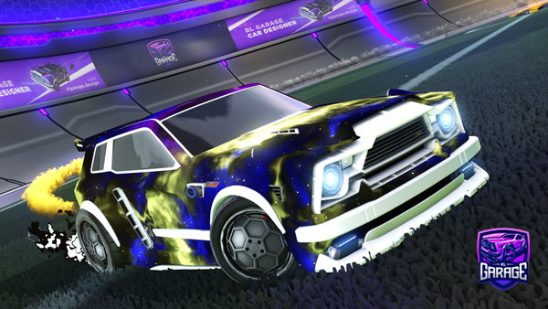A Rocket League car design from BBD_Sauze
