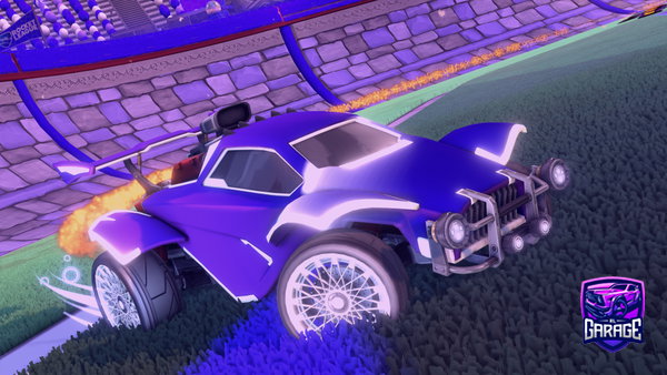 A Rocket League car design from Striding
