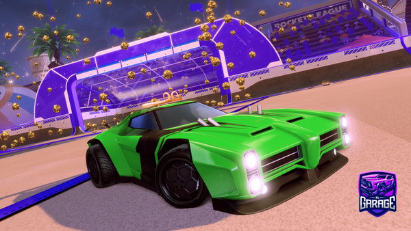 A Rocket League car design from Qubix511