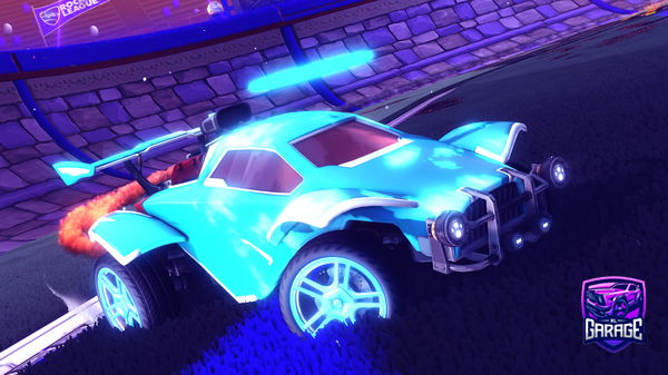 A Rocket League car design from CrUsTy_Fe3t