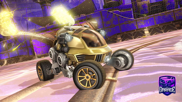 A Rocket League car design from McGsus