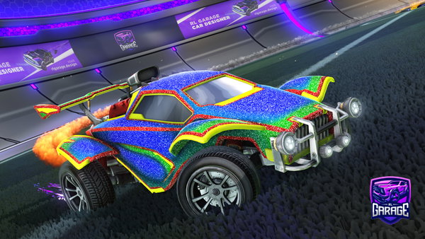 A Rocket League car design from r0maS_RL