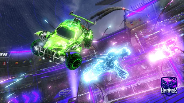 A Rocket League car design from Freerange_19