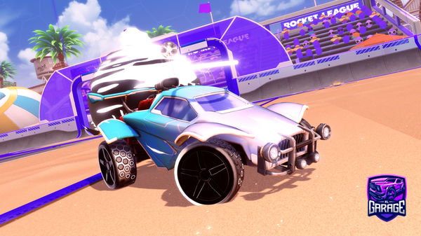 A Rocket League car design from Dqz9