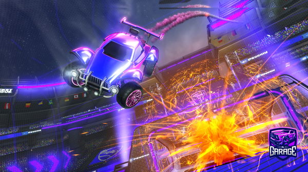 A Rocket League car design from netrakz