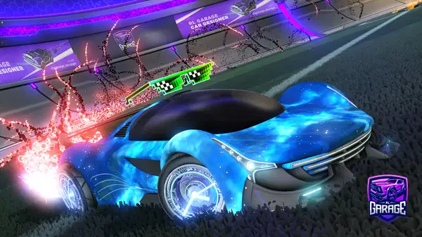 A Rocket League car design from Sochuri