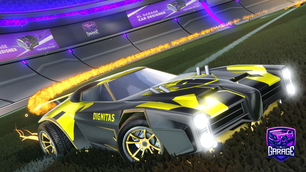 A Rocket League car design from Icerhound88