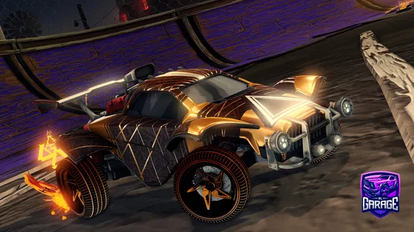 A Rocket League car design from ItsGiuze