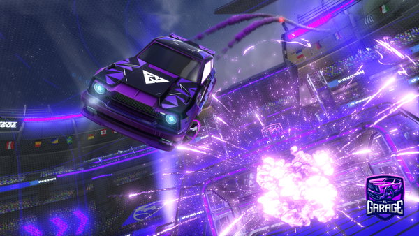 A Rocket League car design from Iz0909