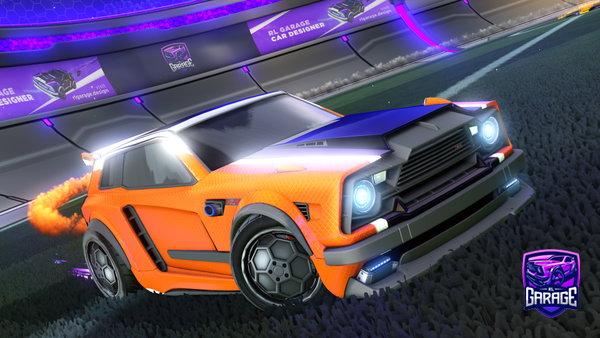 A Rocket League car design from JalaxyStorm