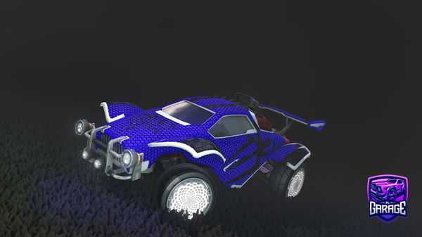 A Rocket League car design from MAXULTRAGAMER50