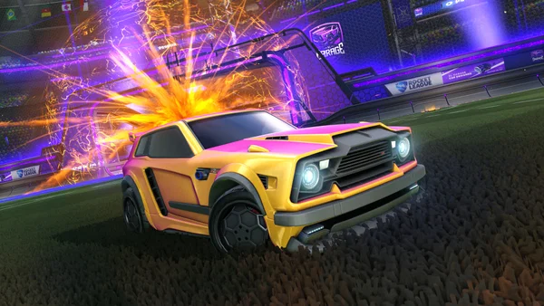 A Rocket League car design from TTVRomeo