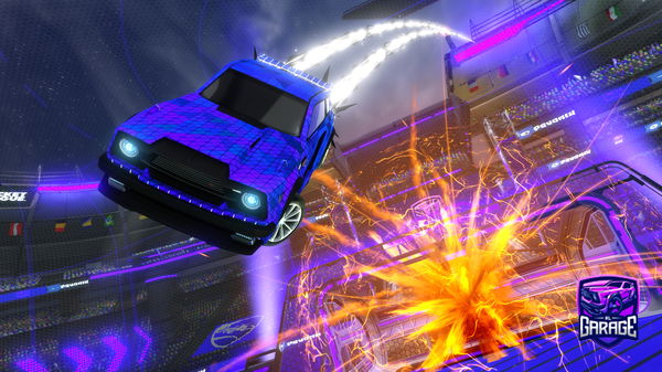 A Rocket League car design from UppedHealer8521