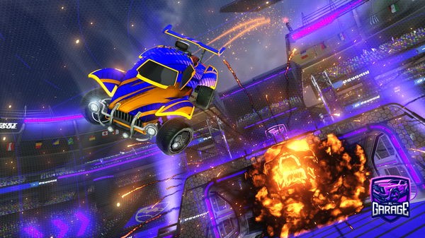 A Rocket League car design from CreeeperboyJB2231