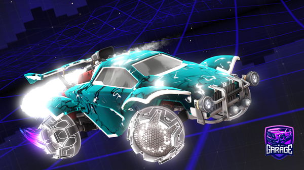 A Rocket League car design from Jam_ware