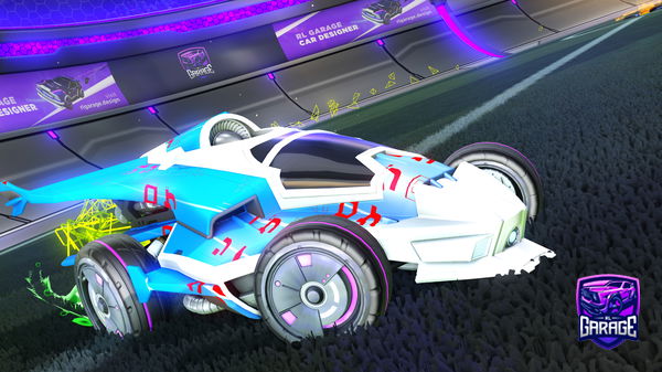 A Rocket League car design from Shooteo2313