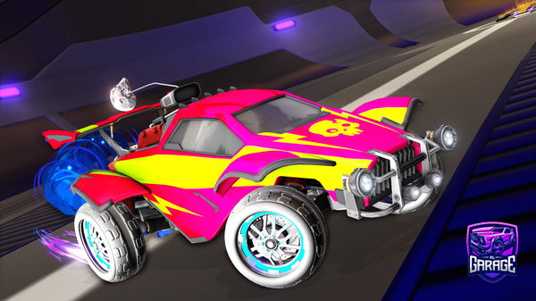A Rocket League car design from Plazaduck
