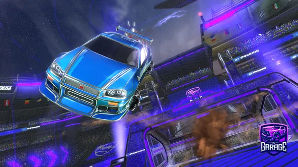 A Rocket League car design from soso91