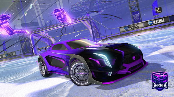 A Rocket League car design from DragonsoPL