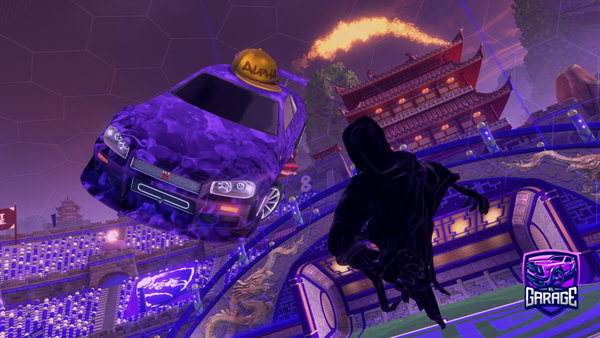 A Rocket League car design from Capybara007decria