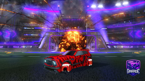 A Rocket League car design from Shako240