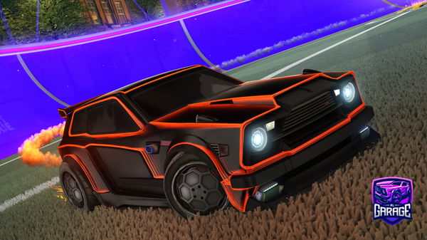 A Rocket League car design from saskalapacs