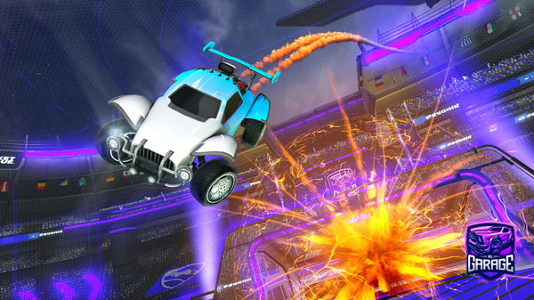 A Rocket League car design from NOTANAVERAGERLTRADER