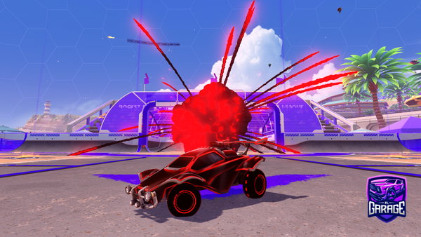 A Rocket League car design from BlueAcrux