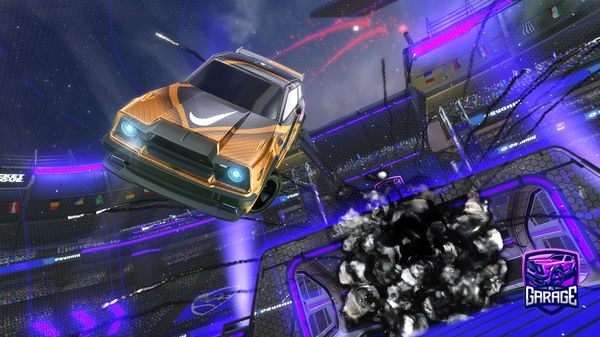 A Rocket League car design from Nxchitoo_