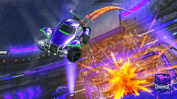 A Rocket League car design from Thebotboyd