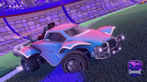 A Rocket League car design from Calvindinorex