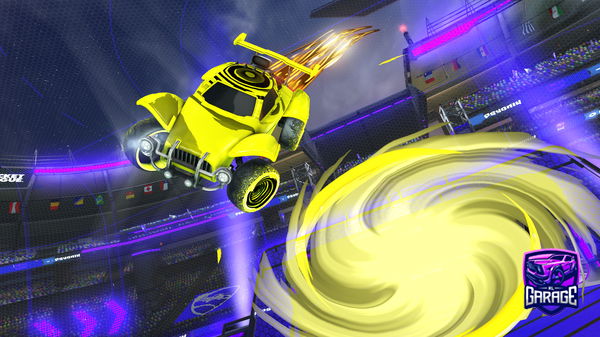 A Rocket League car design from RWJ