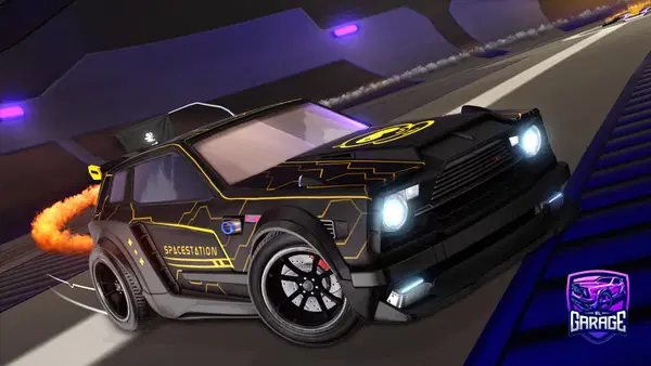 A Rocket League car design from DefoNotTom