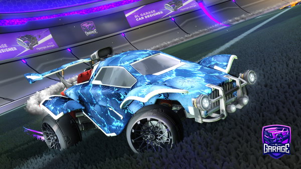 A Rocket League car design from traviscotch