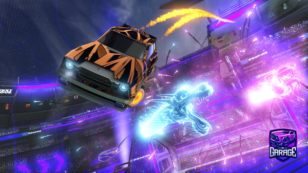 A Rocket League car design from Pinkroom3737