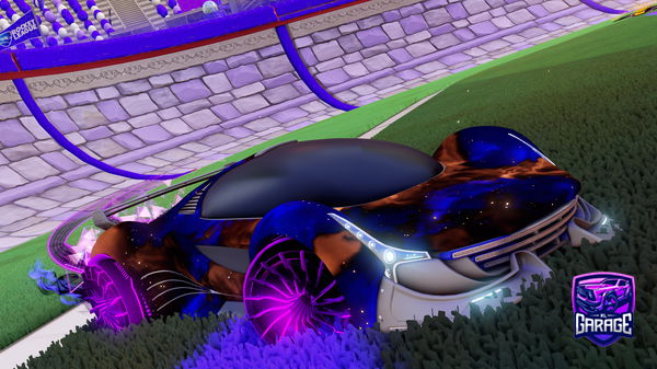 A Rocket League car design from qwinko