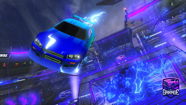 A Rocket League car design from AqibM69