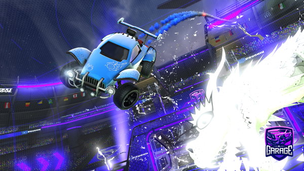 A Rocket League car design from _tryduxx
