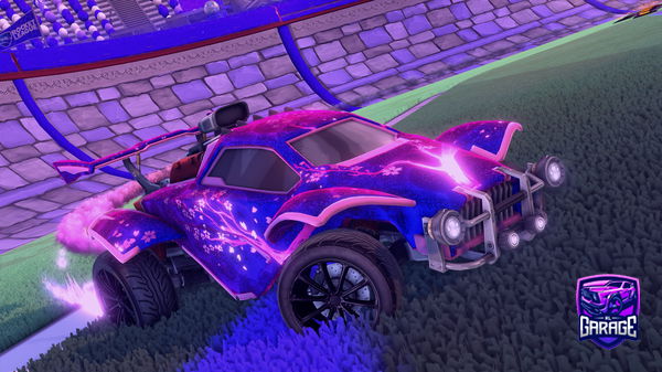 A Rocket League car design from FiftyState