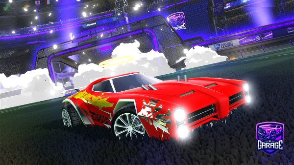 A Rocket League car design from Itz_king_cris