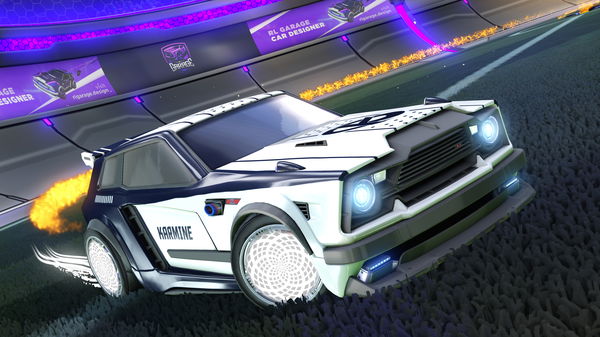 A Rocket League car design from -Fl1NT-