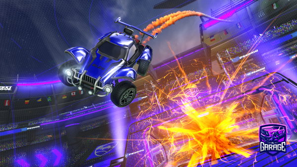 A Rocket League car design from dutrnfxp