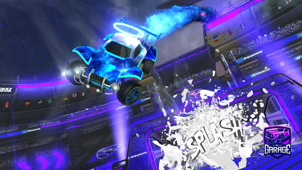 A Rocket League car design from tsnaw