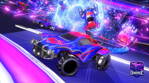 A Rocket League car design from Ninja4