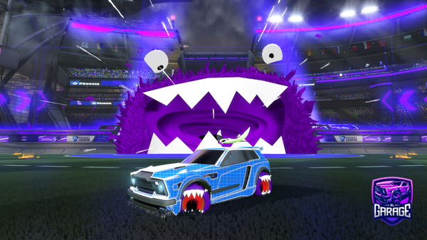 A Rocket League car design from panzilla