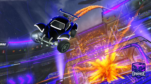 A Rocket League car design from Sub_to_CloudRL_on_youtube