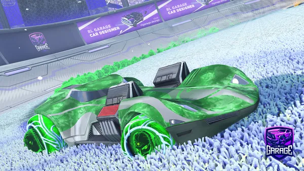 A Rocket League car design from BlackoutTx