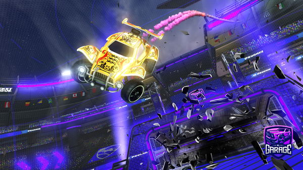 A Rocket League car design from PlebGotMe