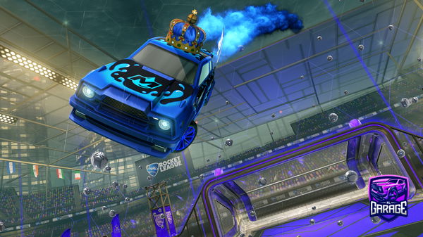 A Rocket League car design from andreamaxedit